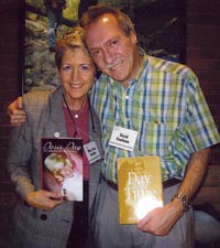 Here I am with David Kaufman, whose book was Doris Day: The Untold Story of the Girl Next Door. It came out about the time mine did.